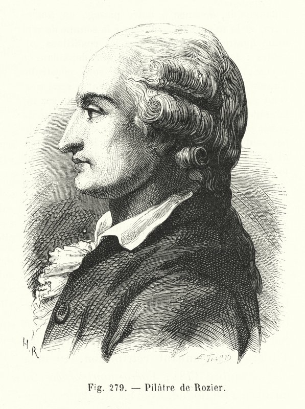 Pilatre de Rozier by European School