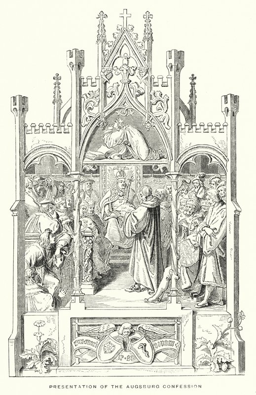 Presentation of the Augsburg Confession by European School