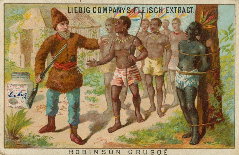 Robinson Crusoe: Capture of a Native by European School