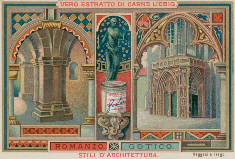 Romantic and Gothic by European School