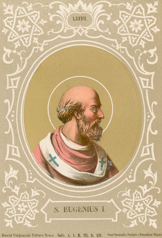 Saint Eugenius I by European School
