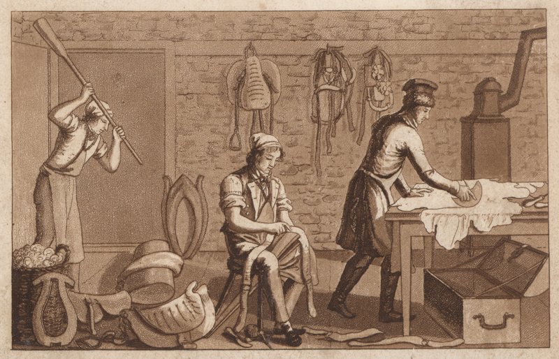 Saddlers by European School