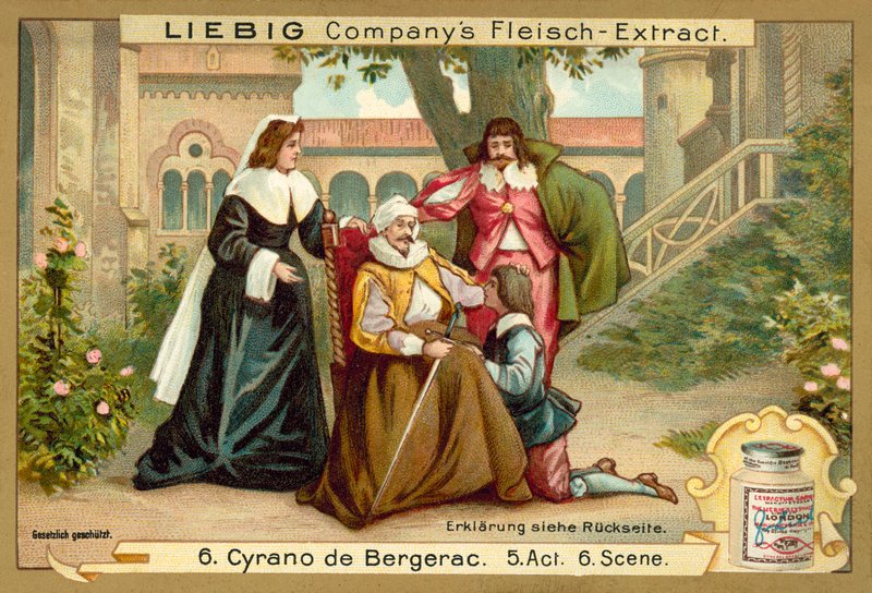 Scene from Cyrano de Bergerac by European School
