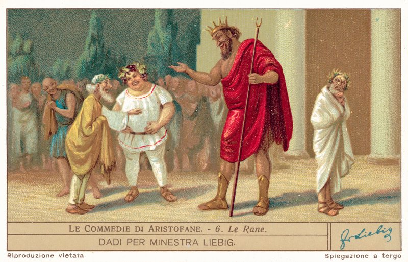 Scene from The Frogs by European School
