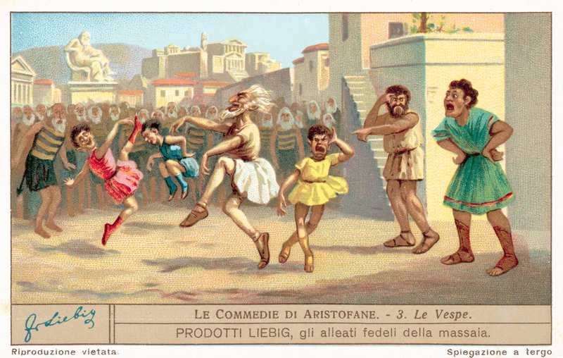 Scene from The Wasps by European School