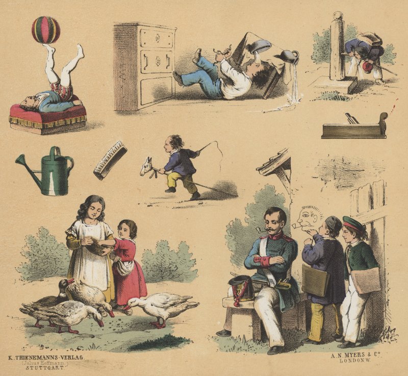 Scraps for Juveniles by European School