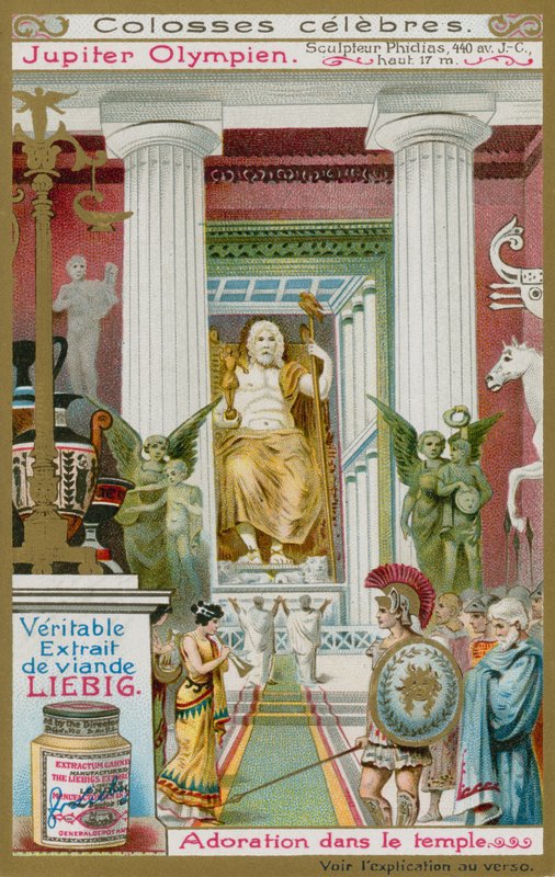 Statue of Jupiter by Phidias by European School