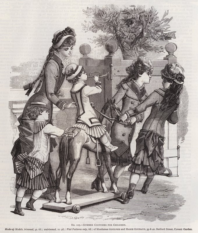Summer Costumes for Children by European School