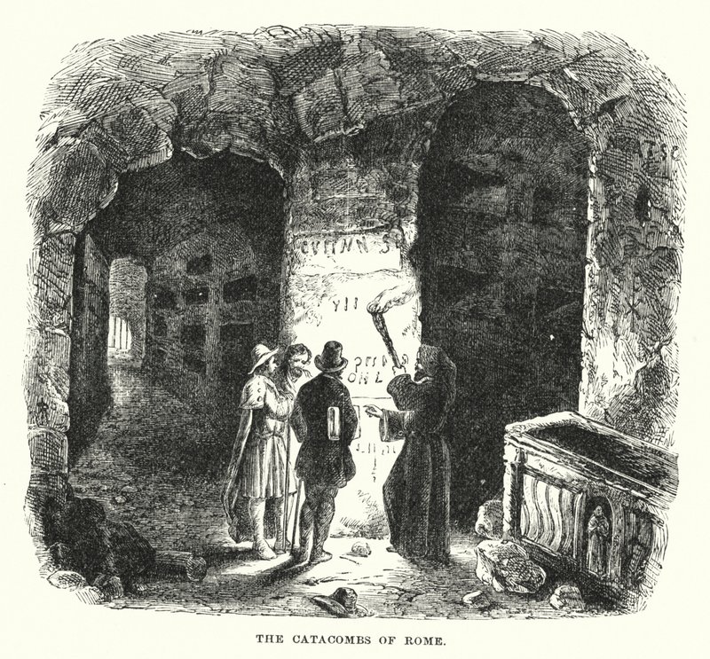 The Catacombs of Rome by European School