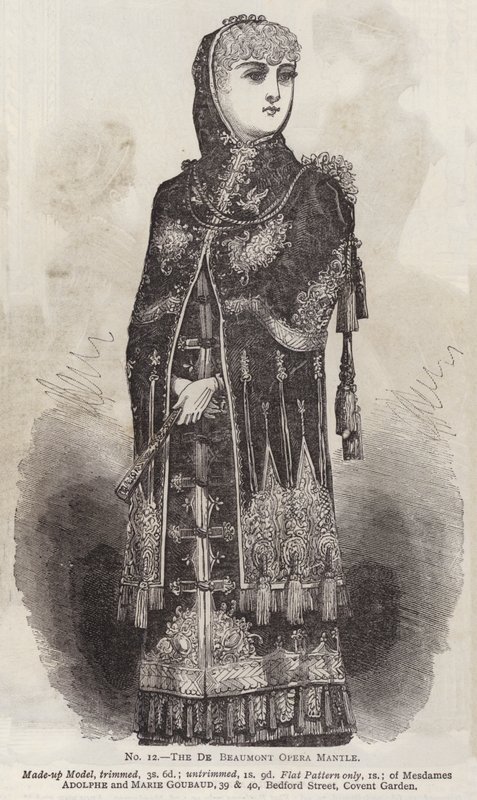 The De Beaumont Opera Mantle by European School