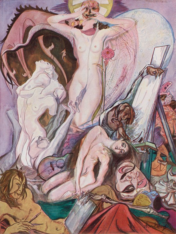 The Death of Artists by European School