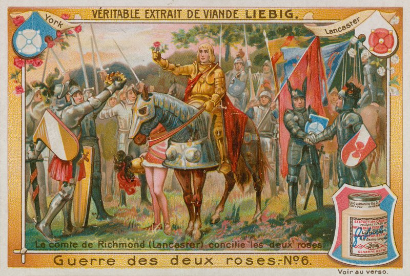 The Earl of Richmond Reconciles the Houses by European School