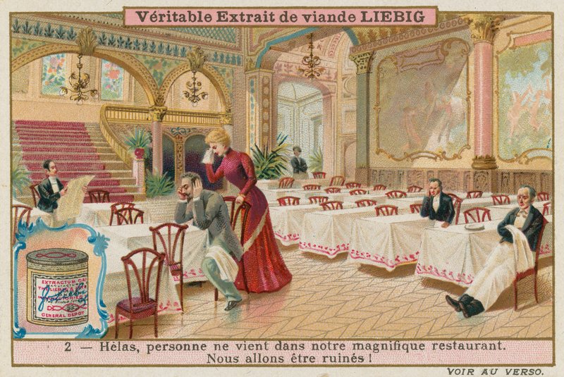 The Empty Restaurant by European School