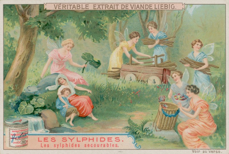 The Helpful Sylphs by European School