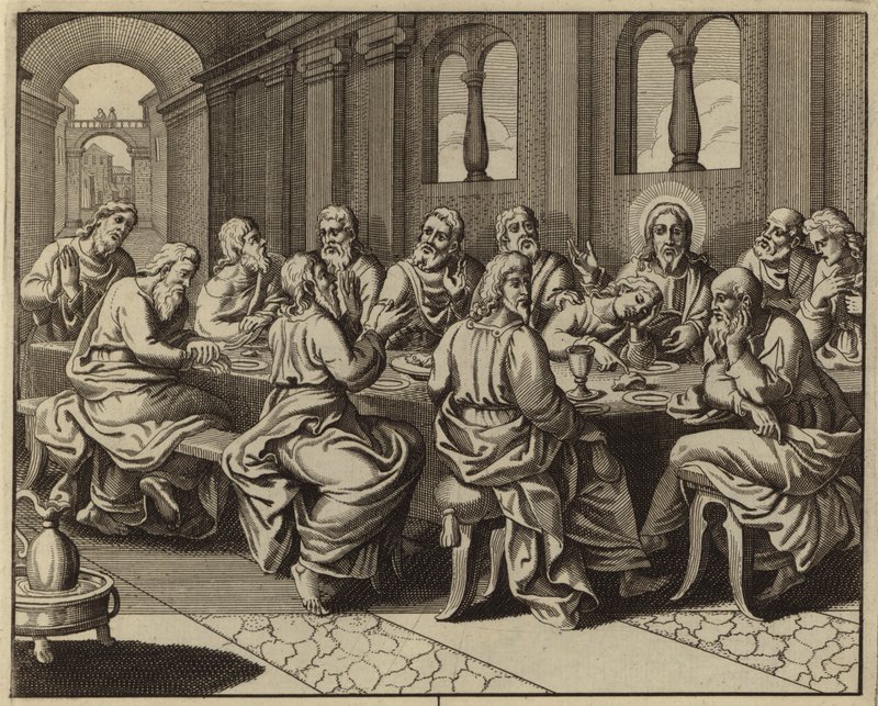 The Last Supper by European School