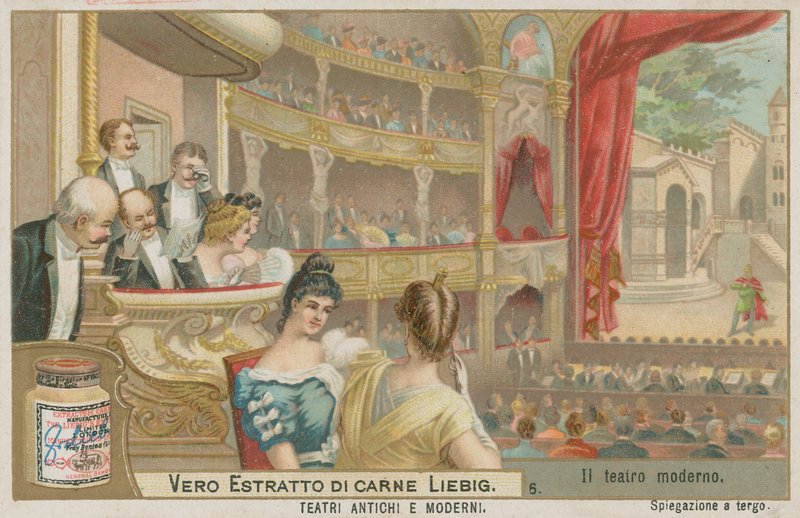 The Modern Theatre (c. 1900) by European School