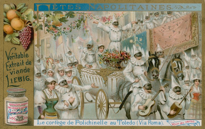 The Procession of Pulcinella by European School
