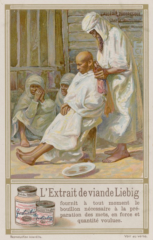 The barber or apothecary by European School