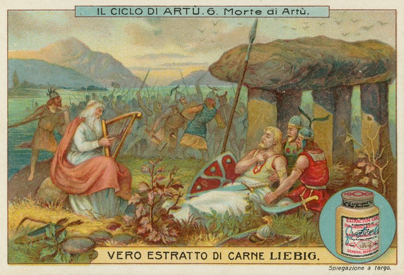 The Death of King Arthur by European School