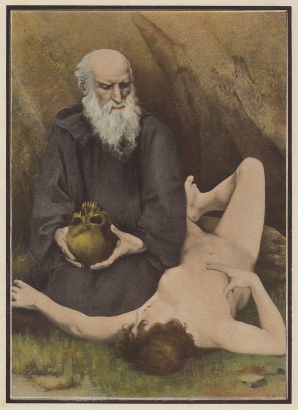 The Temptation of St Anthony by European School
