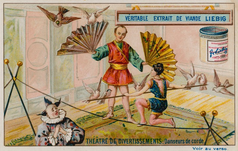 Tightrope Dancers by European School