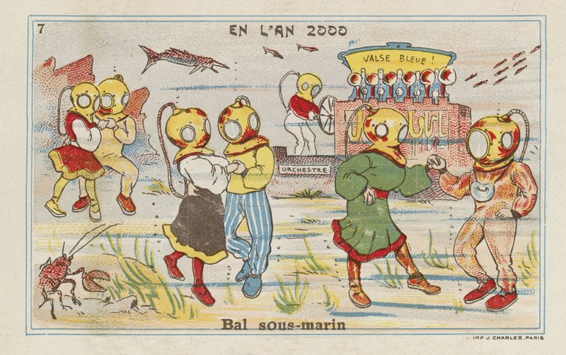 Underwater ball in the year 2000 by European School