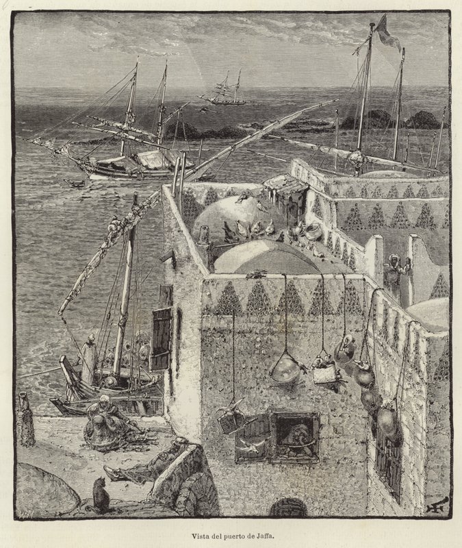 View of the Port of Jaffa by European School