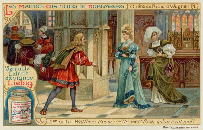 Walther and Eva Meet in the Cathedral by European School