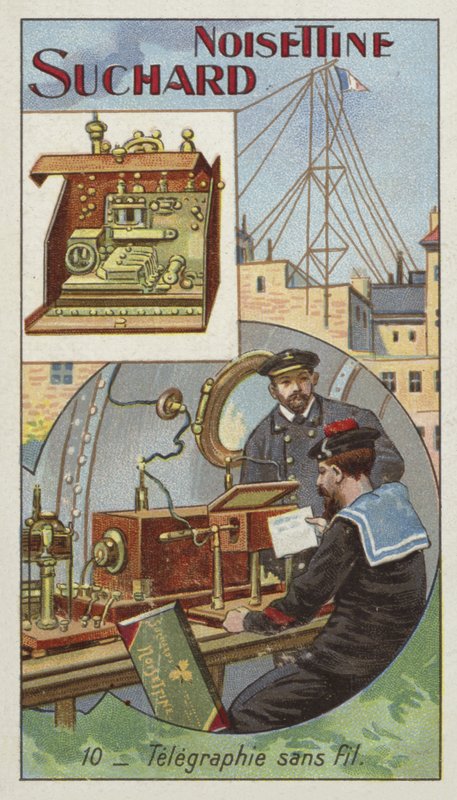 Wireless telegraphy by European School