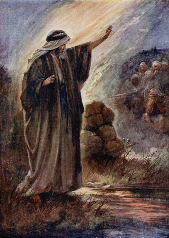 Elijah by Evelyn Stuart Hardy