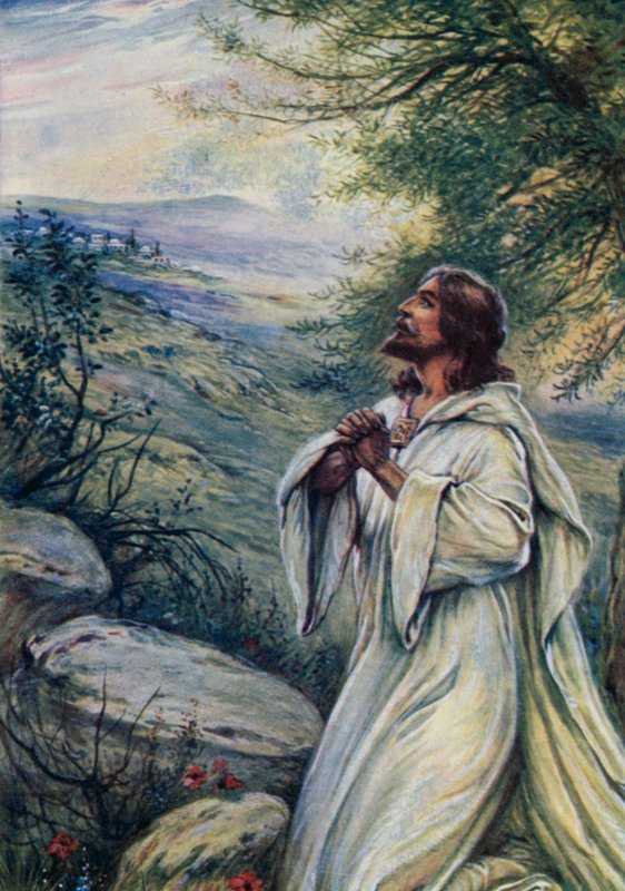 Jesus Was Praying by Evelyn Stuart Hardy