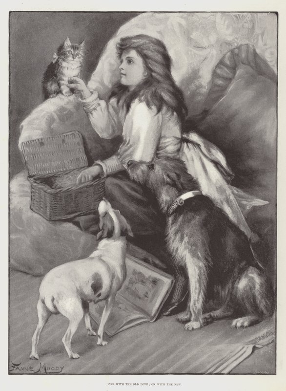 Off With The Old Love; On With The New by Fannie Moody