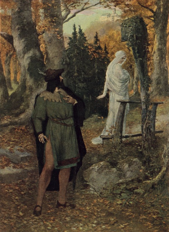 Wolfram Looked After Her by Ferdinand Lecke