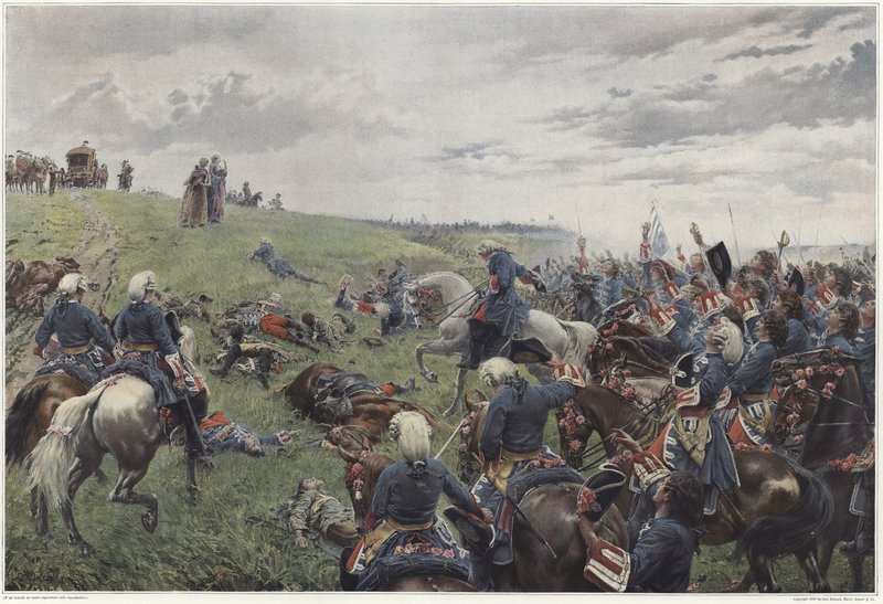 The war in the Dentelles by Ferdinand Joseph Gueldry