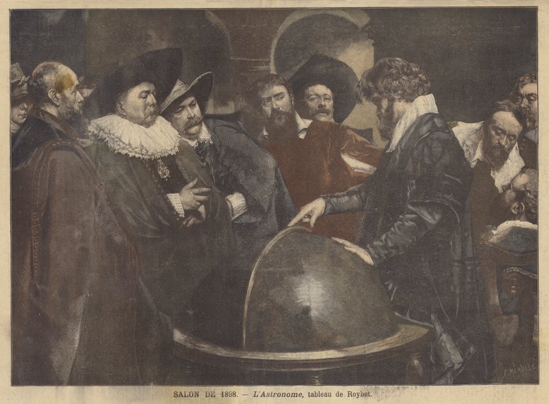 The Astronomer by Ferdinand Roybet