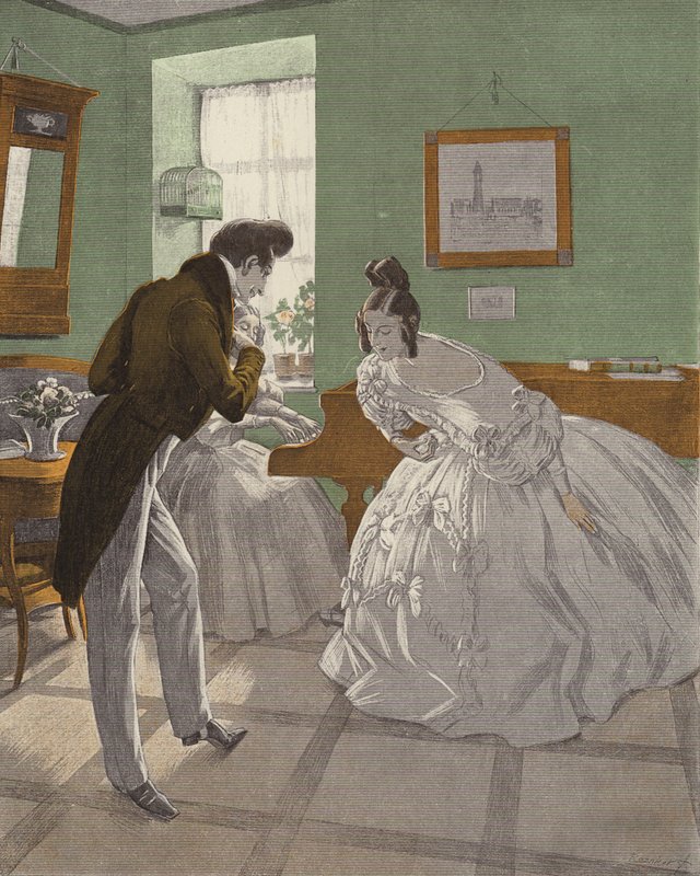 Invitation to the Dance by Ferdinand von Reznicek