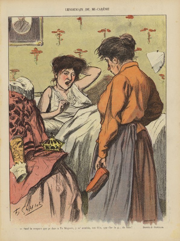 Illustration for Le Rire by Fernand Louis Gottlob