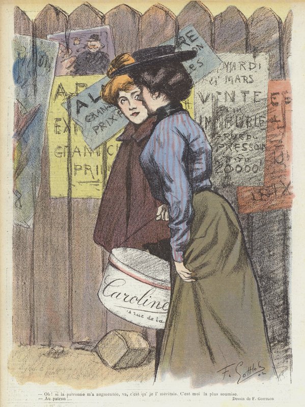 Illustration for Le Rire by Fernand Louis Gottlob