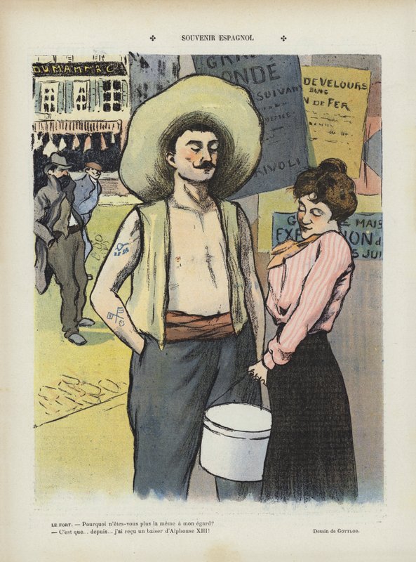 Illustration for Le Rire by Fernand Louis Gottlob