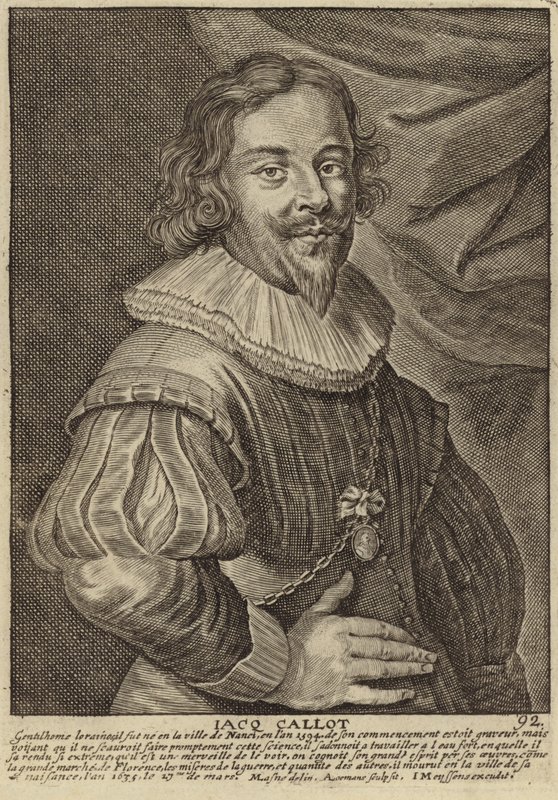 Portrait of Jacques Callot by Flemish School
