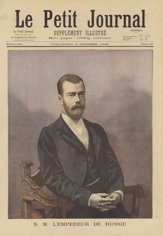 Tsar Nicholas II of Russia by Fortune Louis Meaulle