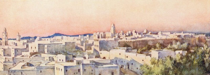 Evening, Kairouan by Frances Nesbitt