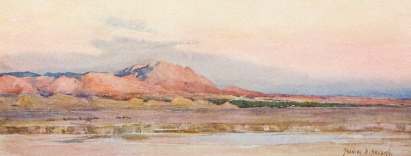 Evening on the Sahara by Frances Nesbitt