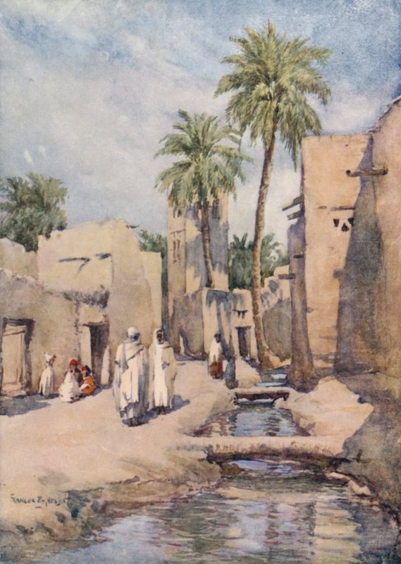 The Oasis of Biskra, Algeria by Frances Nesbitt
