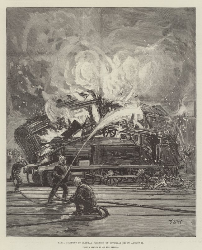 Fatal Accident at Clapham Junction on Saturday Night, 20 August by Francis S. Walker