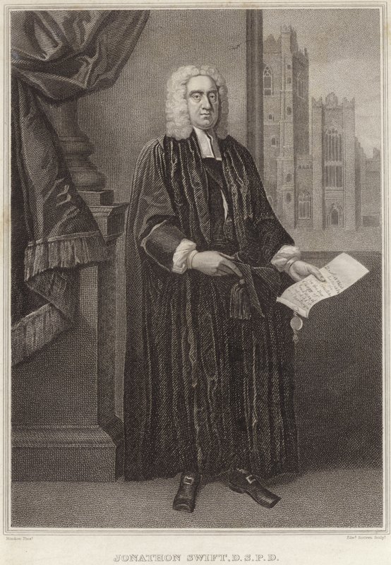Portrait of Jonathan Swift by Francis Bindon