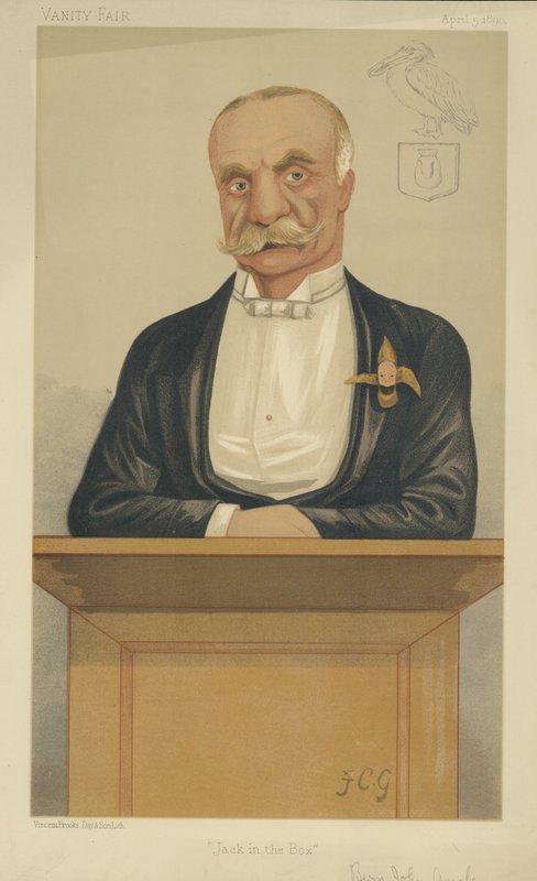 Mr Bernard John Angle by Francis Carruthers Gould