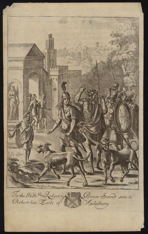 Evander and Aeneas at Palentium by Francis Cleyn