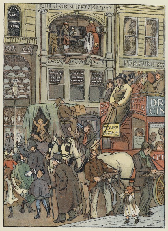 London: In Cheapside by Francis Donkin Bedford