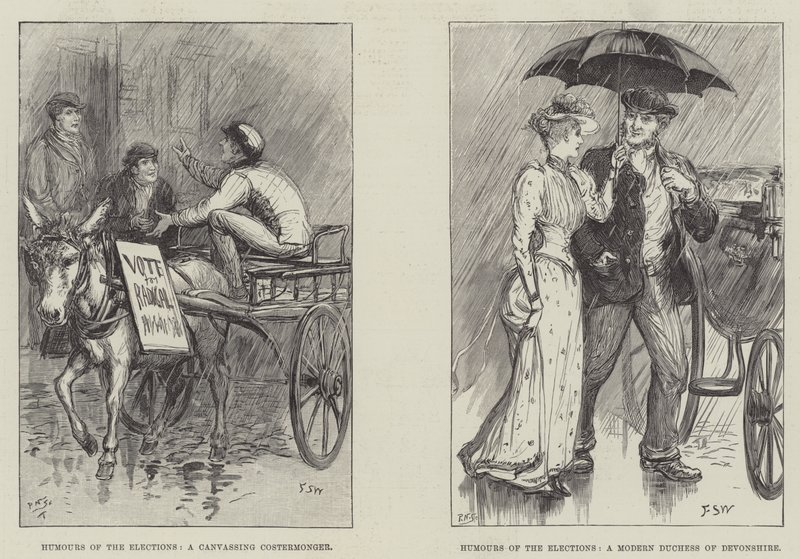 Humours of the Elections by Francis S. Walker